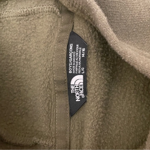 The North Face Green Hoodie with Logo - Picture 10 of 11